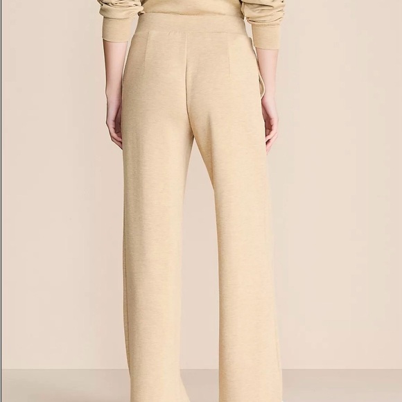 Loft, Lou & Grey scuba soft tan pants, Small, NWT - Picture 3 of 3